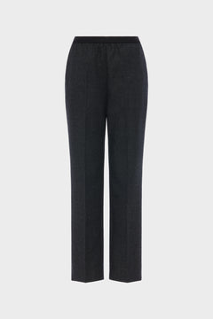 Wool straight-Leg trousers