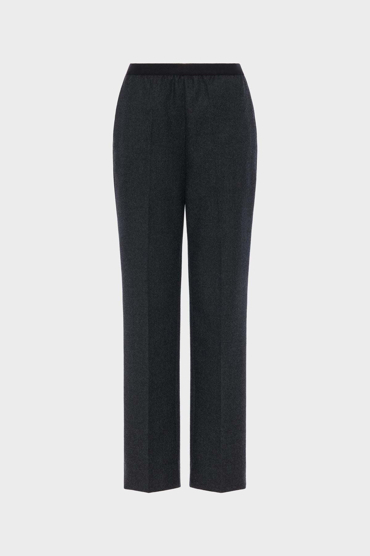 Wool straight-Leg trousers