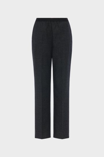 Wool straight-Leg trousers