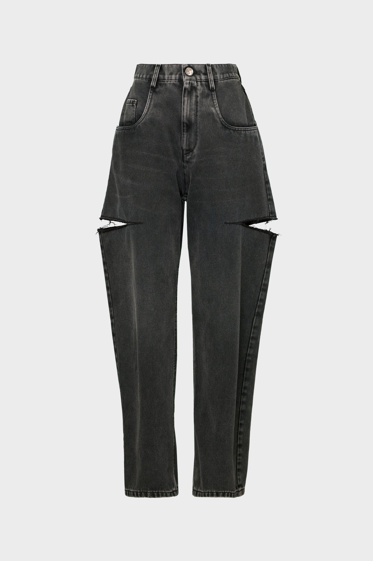 Cut-out jeans