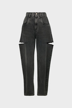 Cut-out jeans