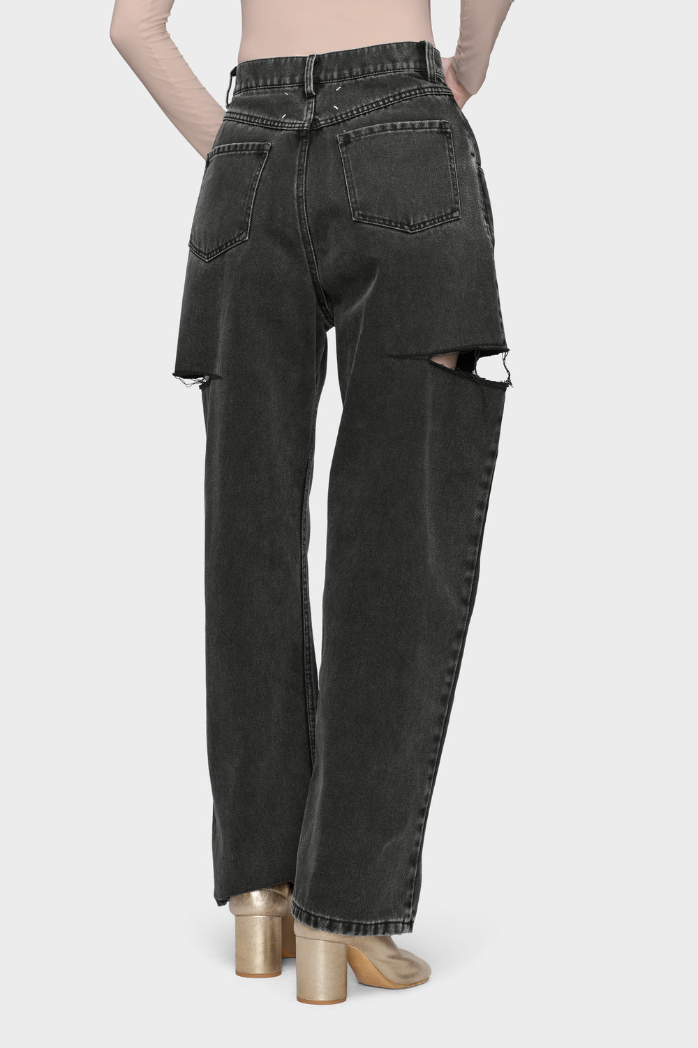 Maison Margiela Cut-out jeans
