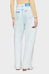 Maison Margiela Bleached Cut-out Jeans