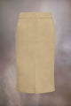 Skater chino midi skirt