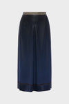 Maison Margiela Foil-treated midi skirt