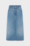 Maison Margiela Denim midi skirt