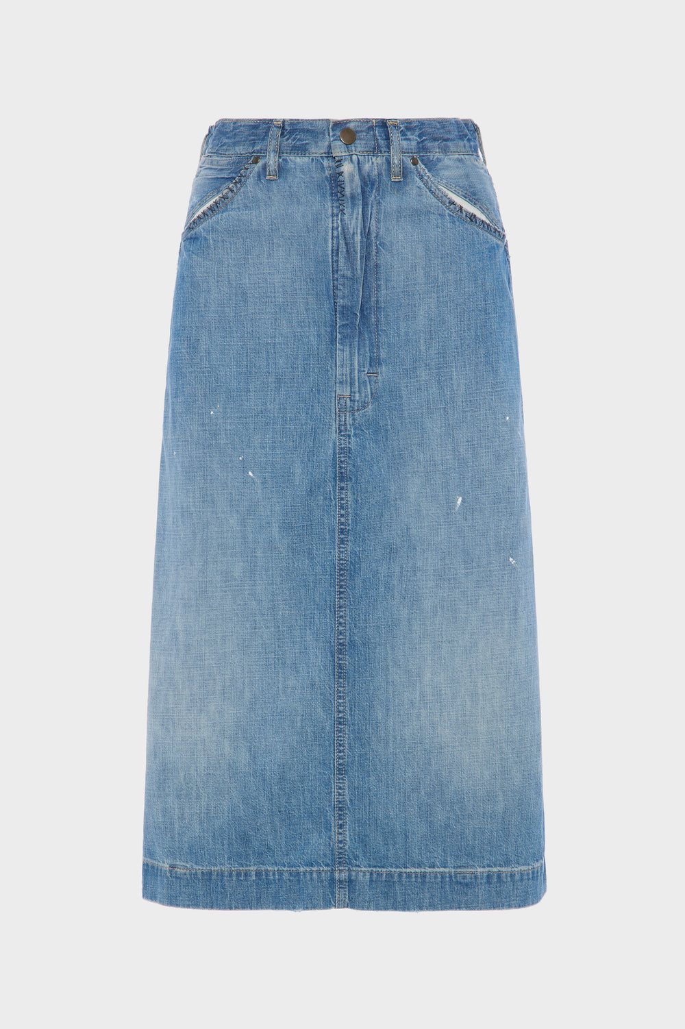 Maison Margiela Denim midi skirt