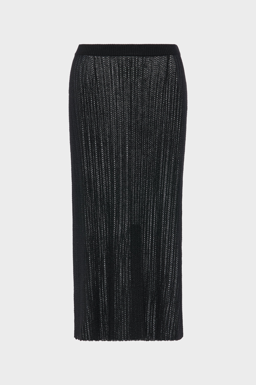 Maison Margiela Ribbed knit midi skirt