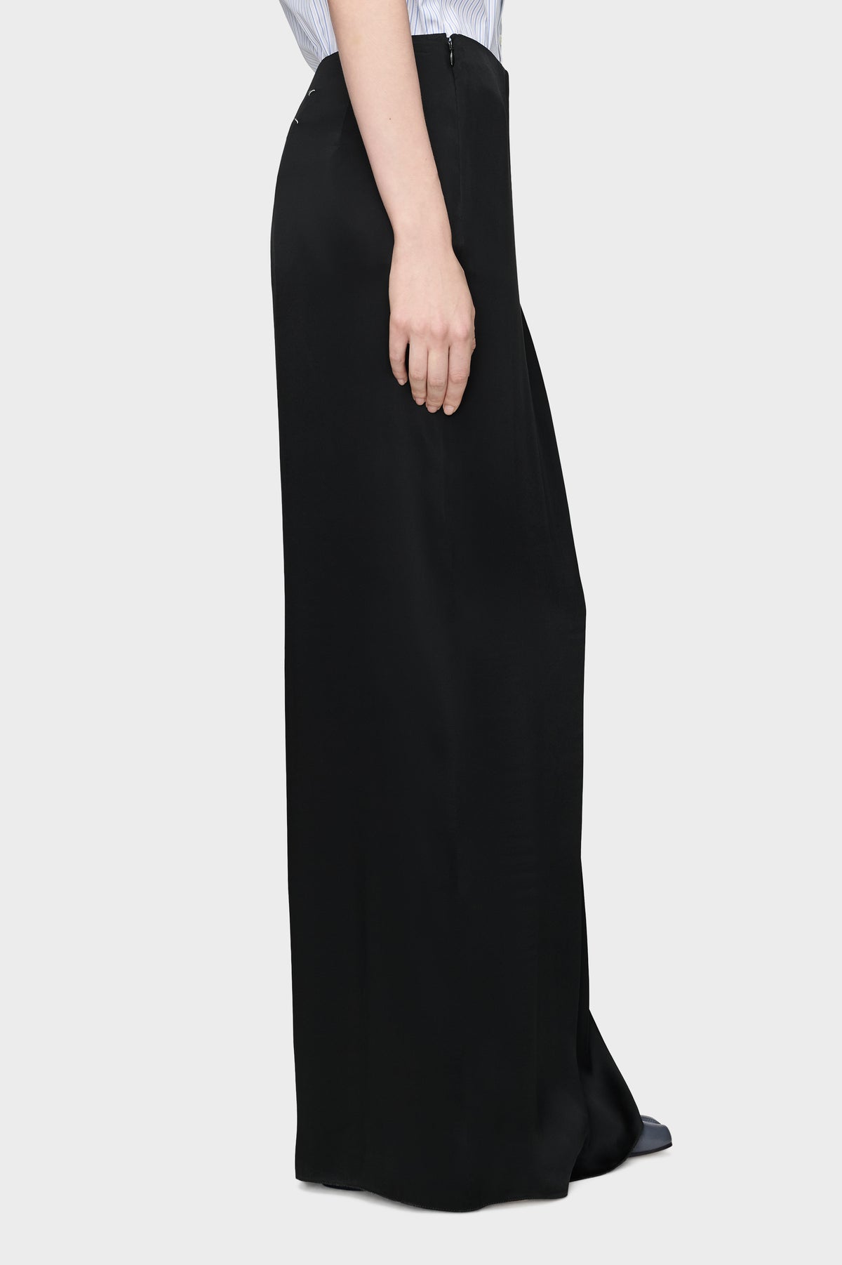 Silk Draped Skirt