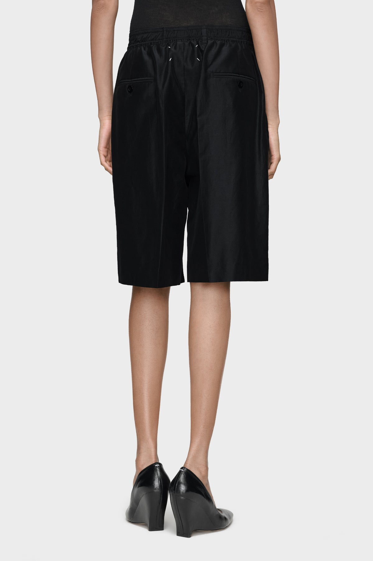 Cotton Drawstring Shorts