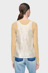 Maison Margiela Silver Print Tank Top