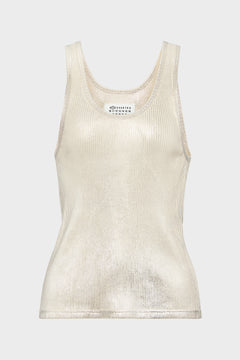 Silver Print Tank Top