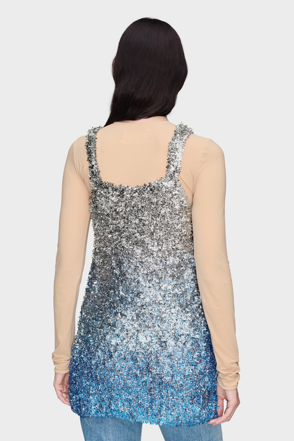 Foil Knit Top