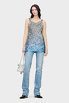 Maison Margiela Foil Knit Top