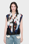Maison Margiela Printed Silk Scarf