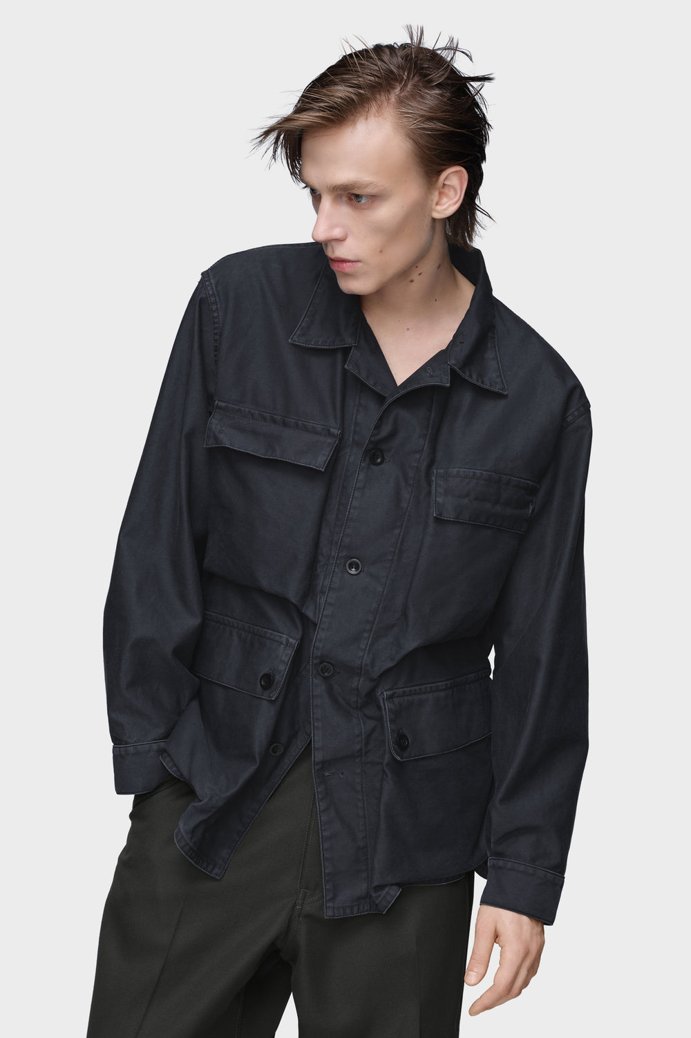 Maison Margiela Cotton caban jacket