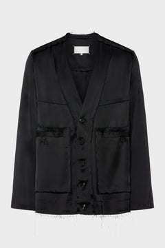Patchwork Satin Jacket