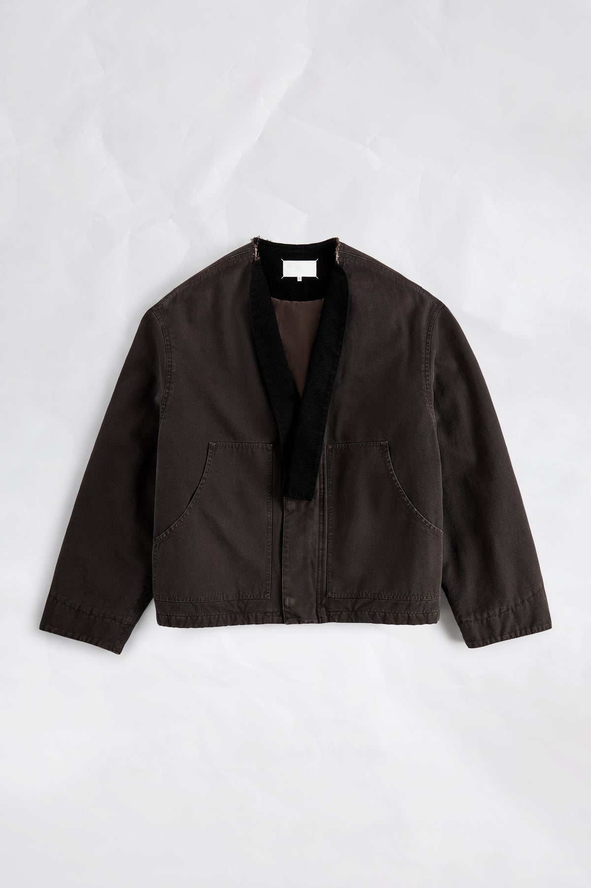 V-Neck Cotton Jacket