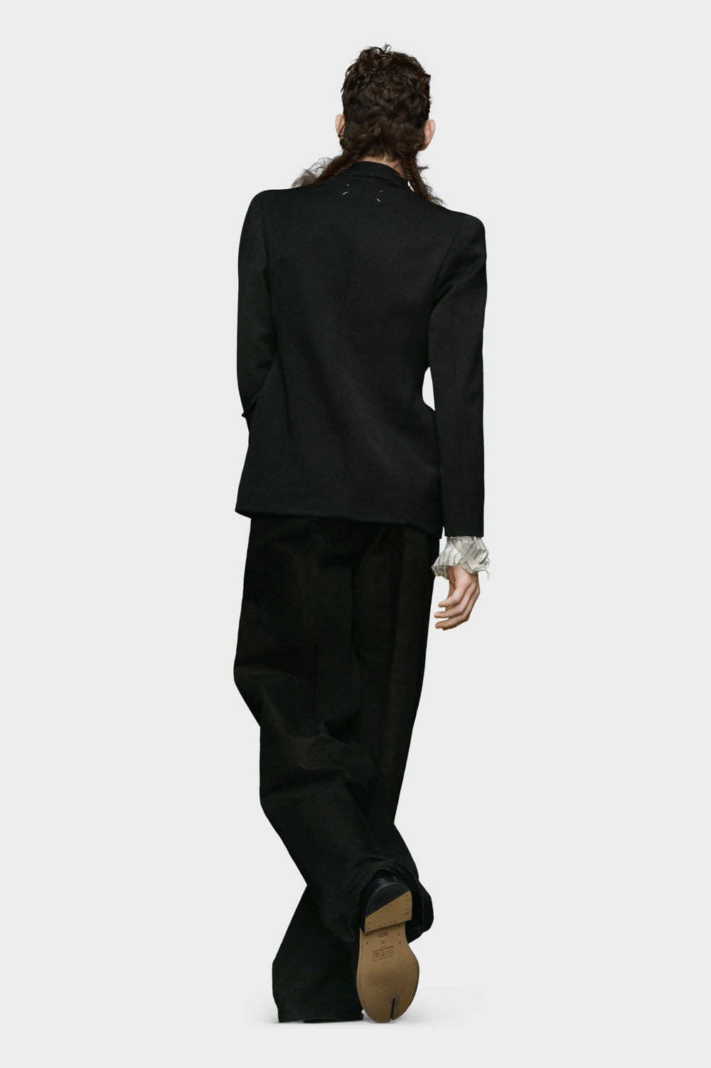 Maison Margiela Wool couture waist suit jacket
