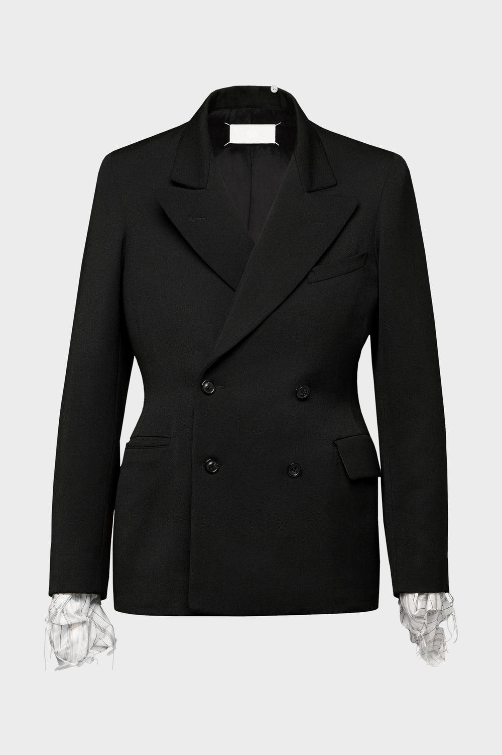 Maison Margiela Wool couture waist suit jacket