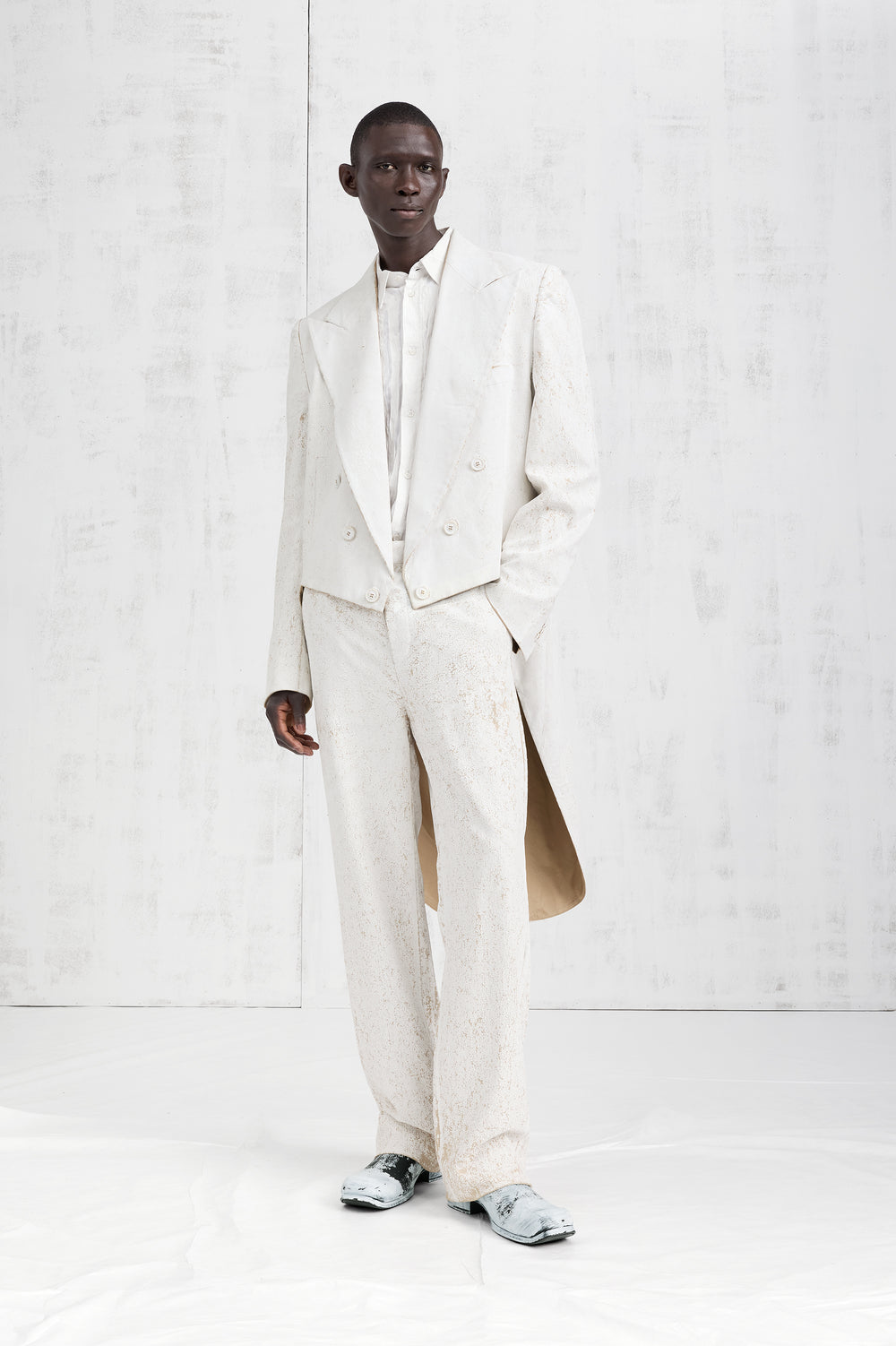 Maison Margiela Bianchetto Double-Breasted Tailcoat