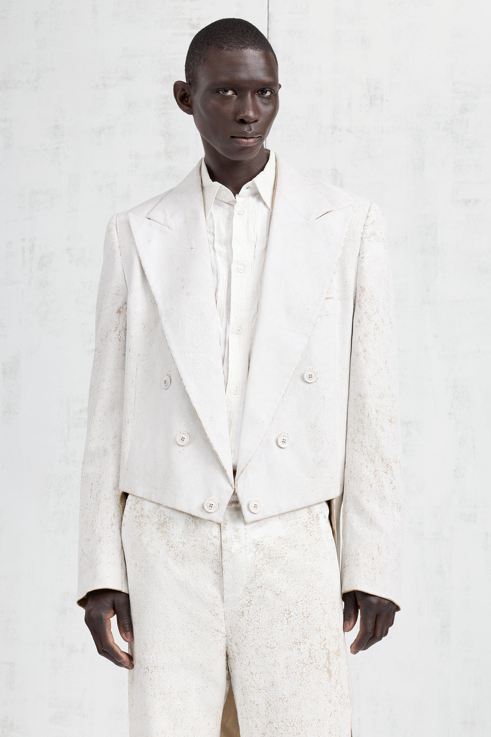 Maison Margiela Bianchetto Double-Breasted Tailcoat