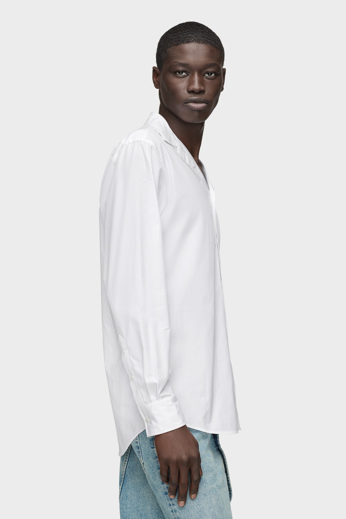 Taped Cotton Shirt
