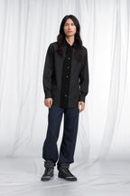Fusion Velvet Placket Cotton Shirt