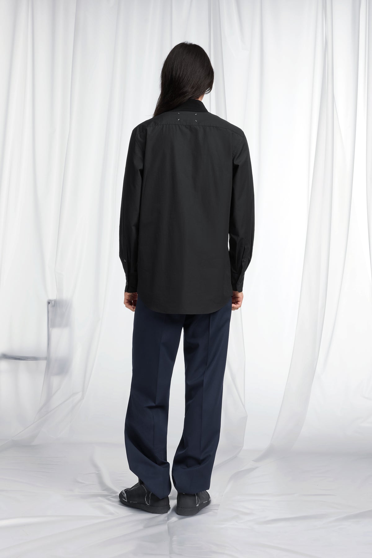 Fusion Velvet Placket Cotton Shirt