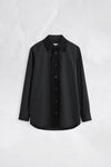 Maison Margiela Fusion Velvet Placket Cotton Shirt