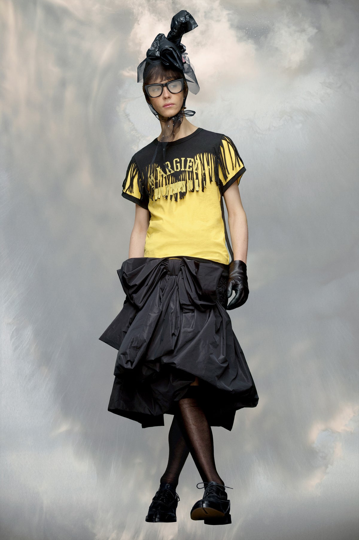 Décortiqué fringe T-shirt