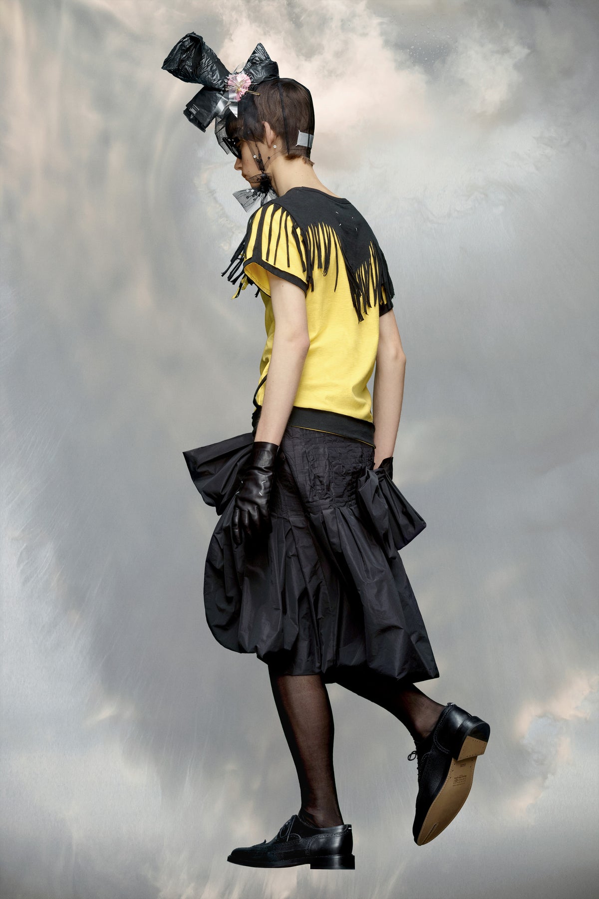 Décortiqué fringe T-shirt