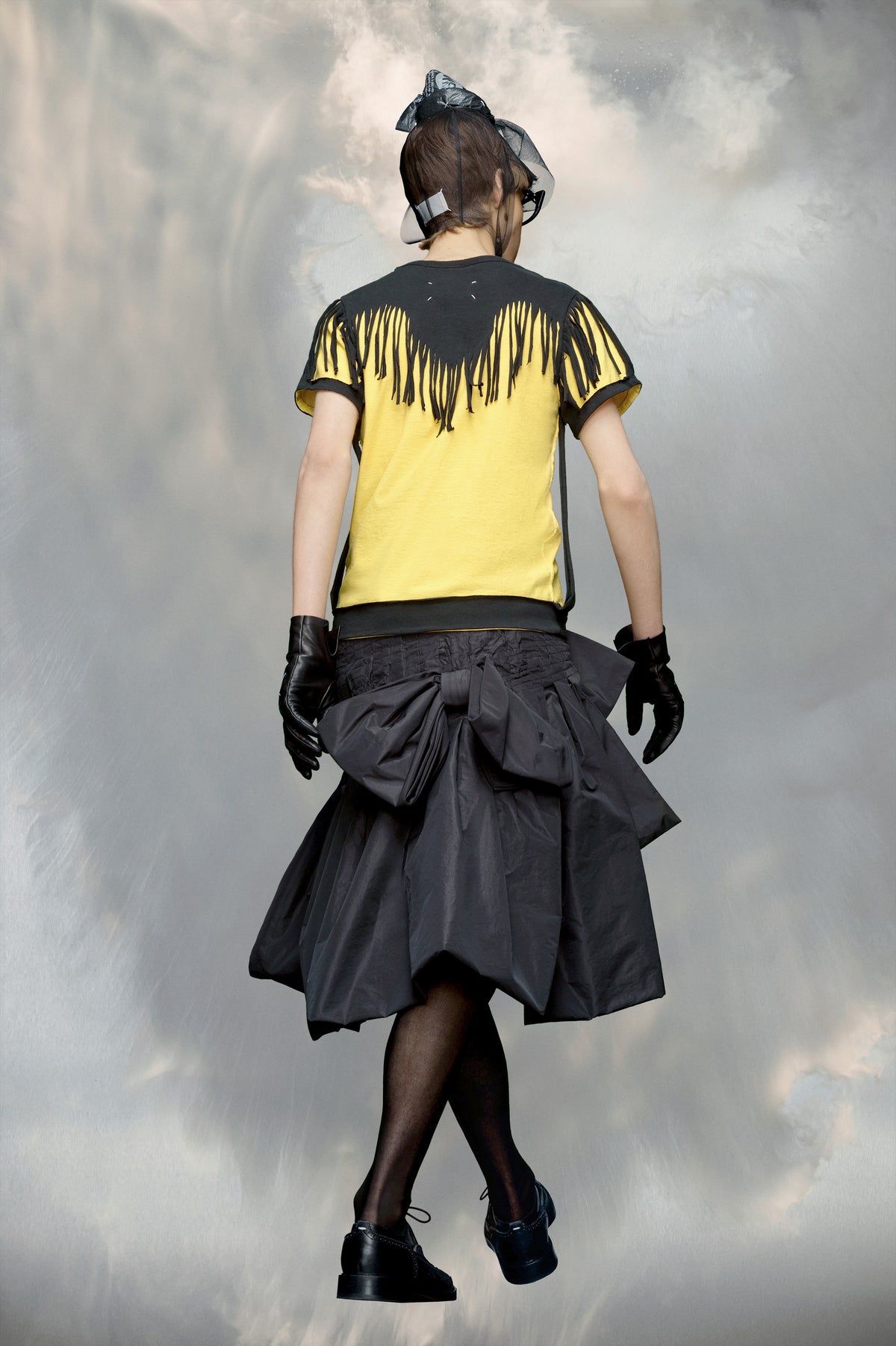 Décortiqué fringe T-shirt