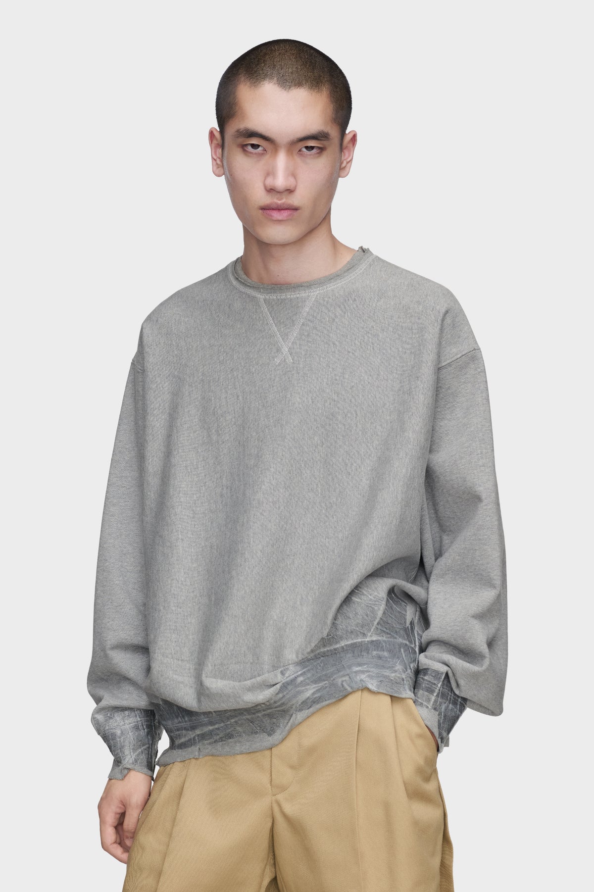 Taped Jersey Sweatshirt