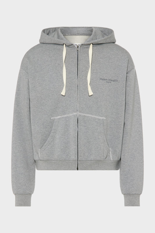 Maison Margiela Zipped Hooded Sweatshirt