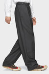 Maison Margiela Pinstripe Wool Drawstring Trousers