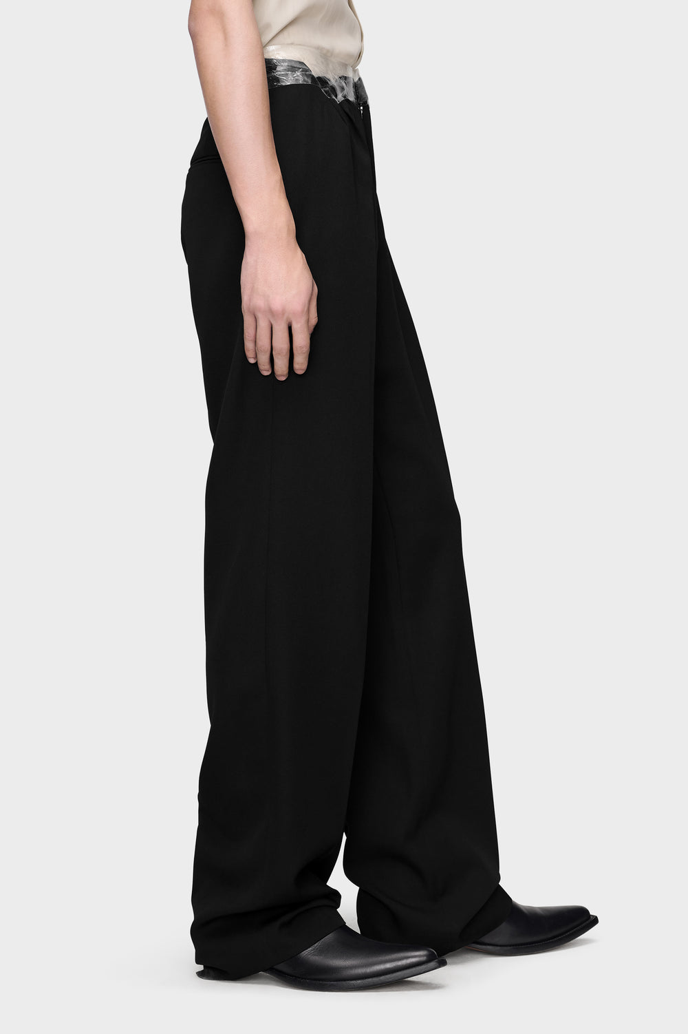 Maison Margiela Taped Wool Trousers