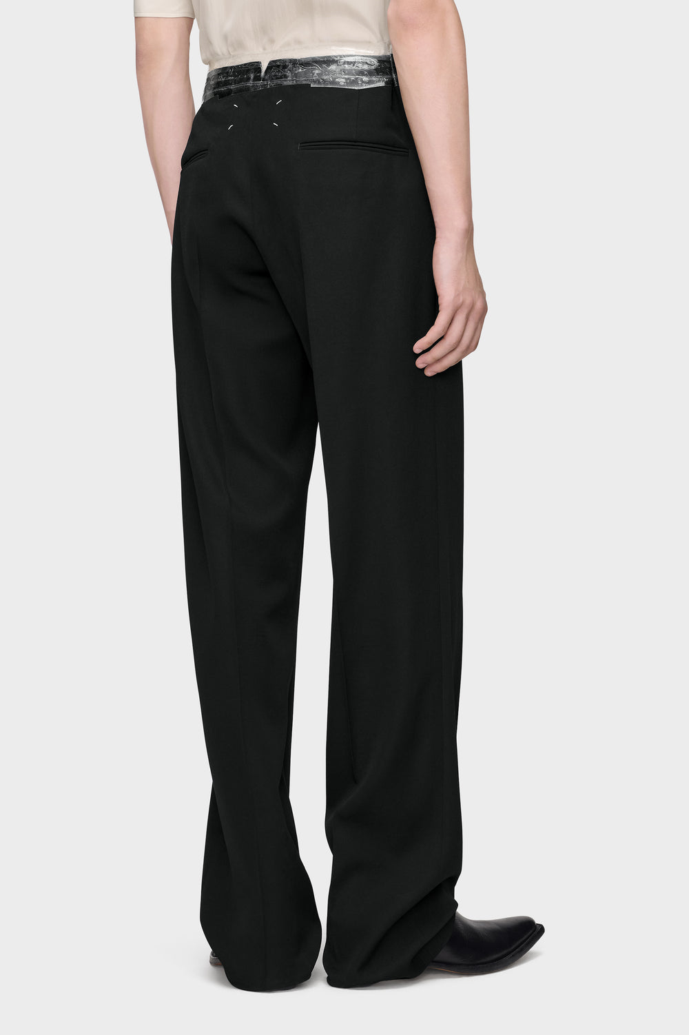 Maison Margiela Taped Wool Trousers