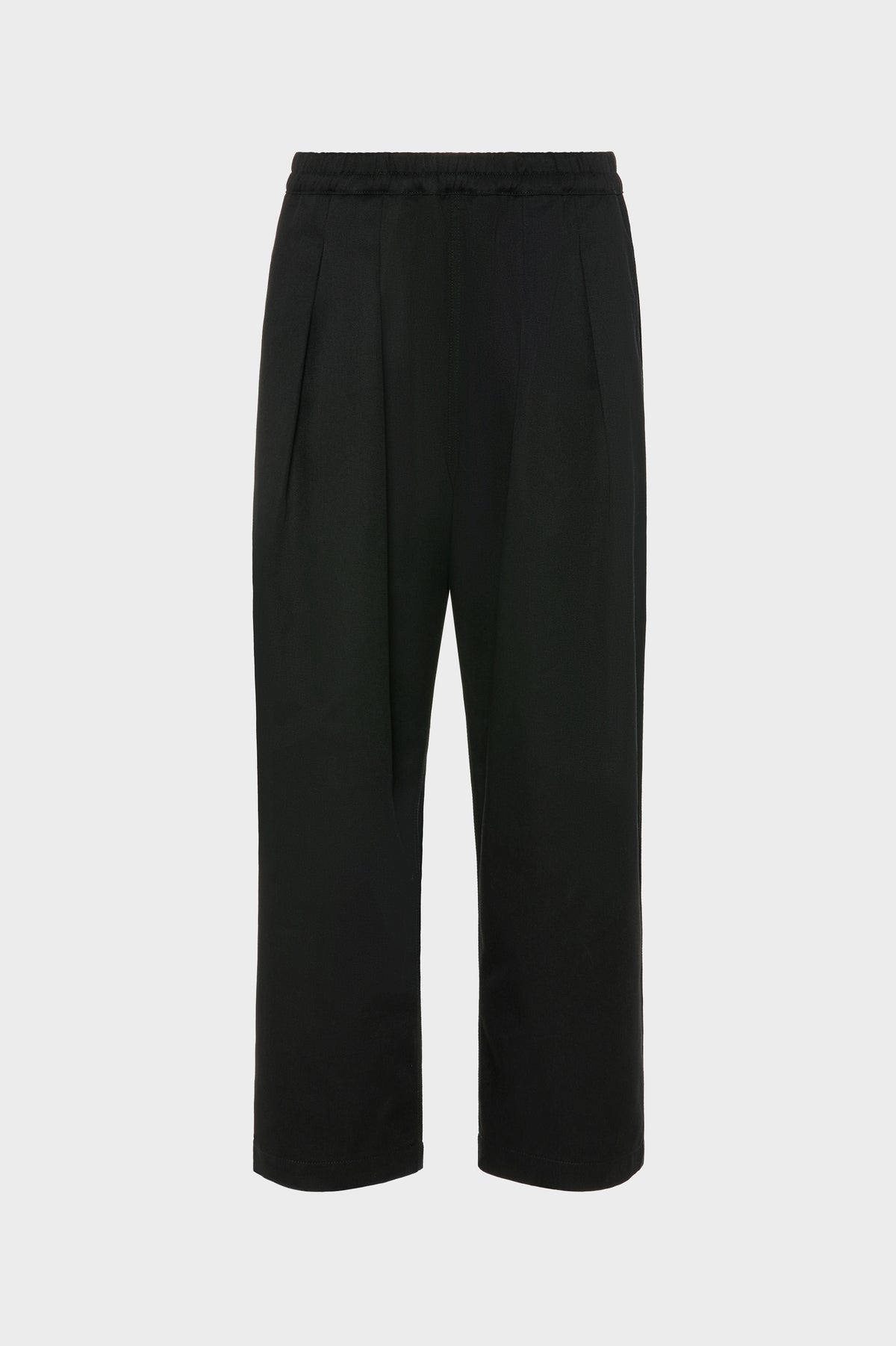 Dropped-Rise Cotton Trousers