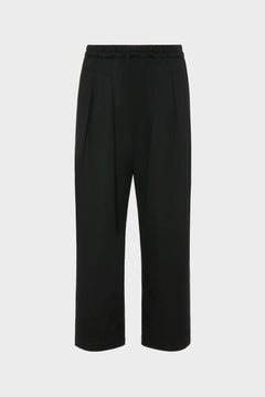 Dropped-Rise Cotton Trousers