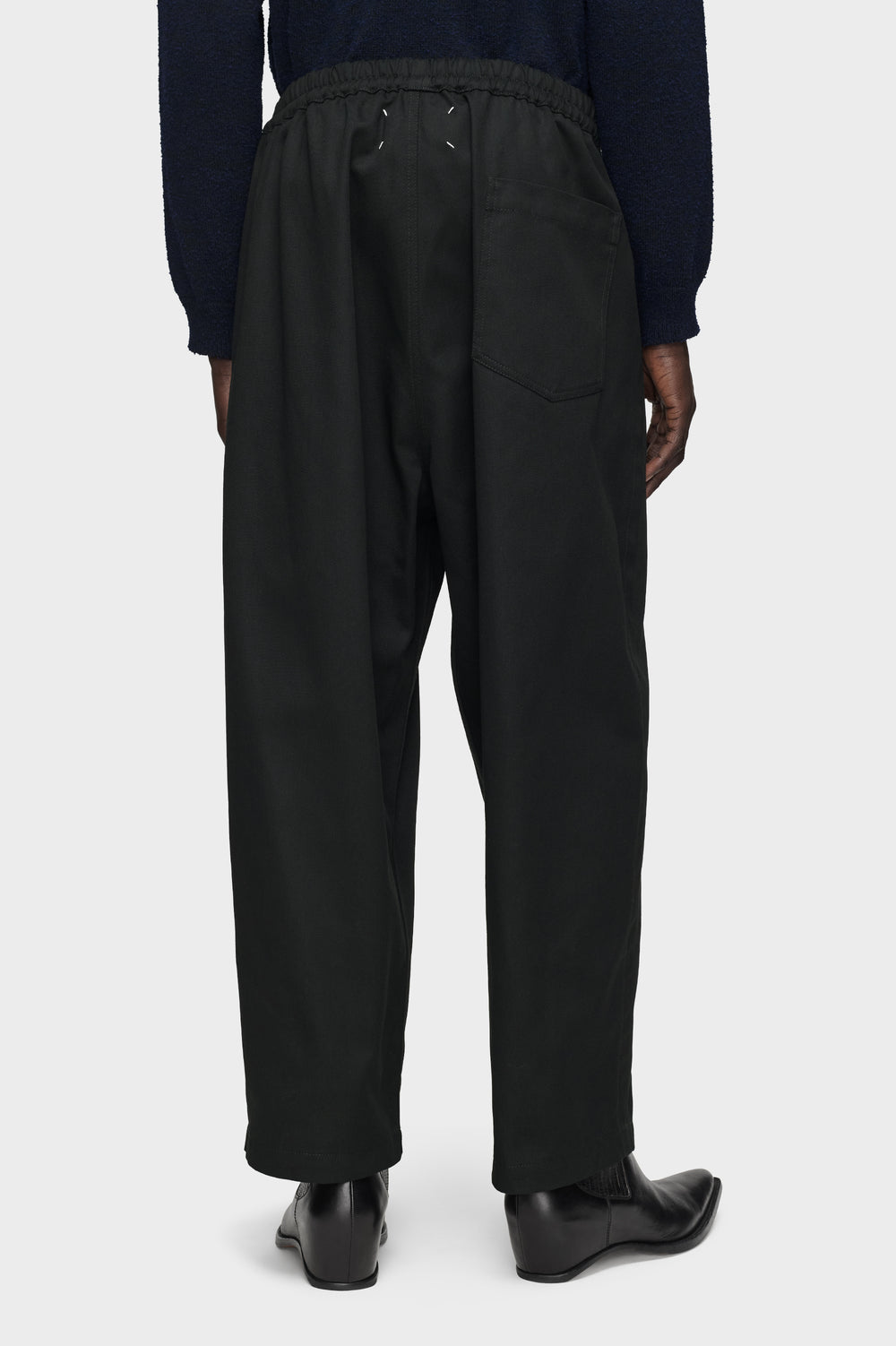 Maison Margiela Dropped-Rise Cotton Trousers