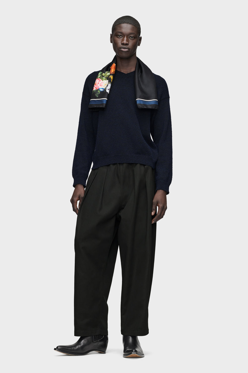 Maison Margiela Dropped-Rise Cotton Trousers