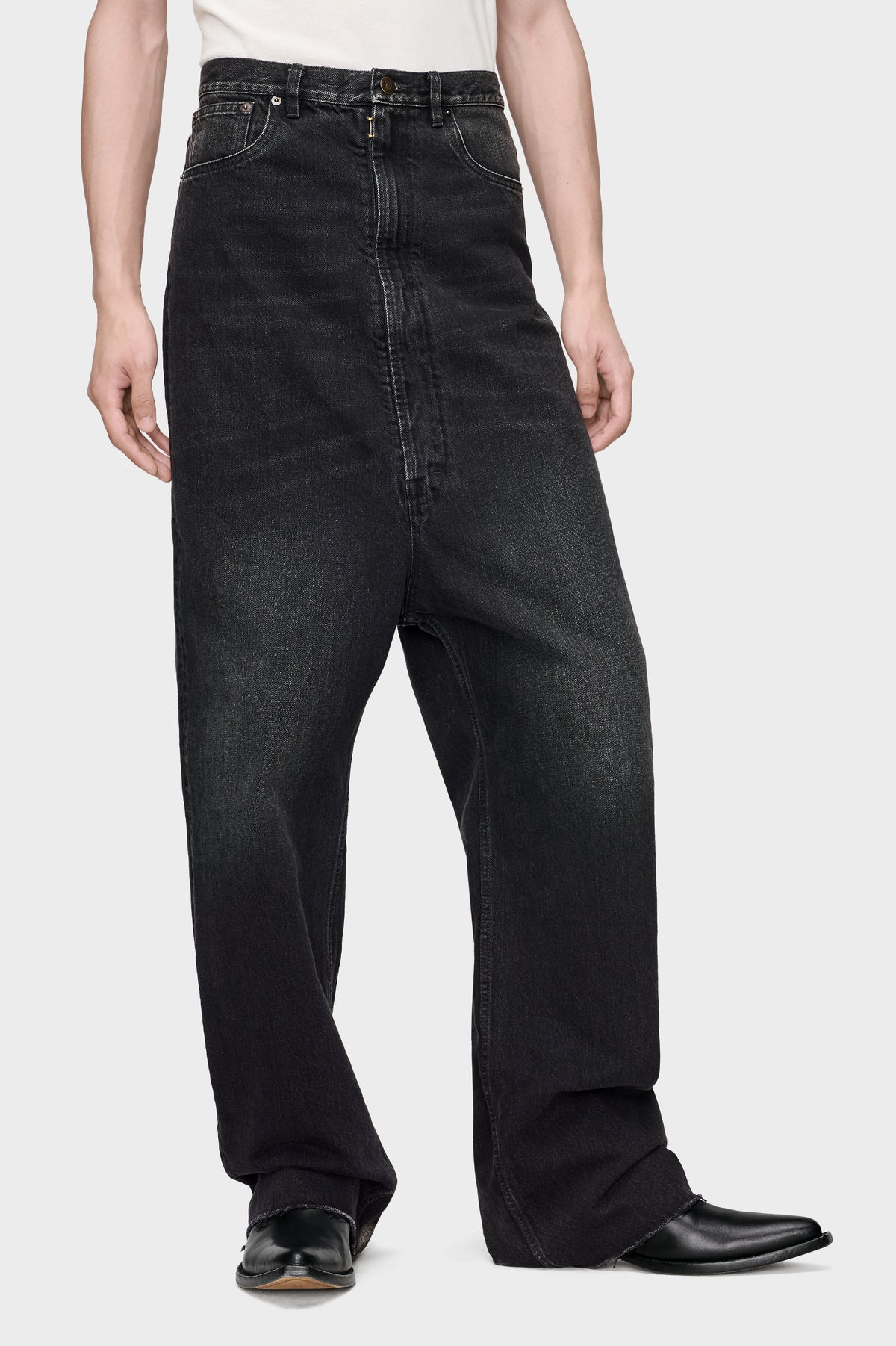 Dropped-Rise Jeans