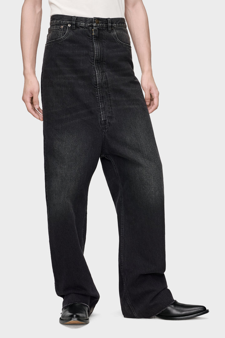 Dropped-Rise Jeans