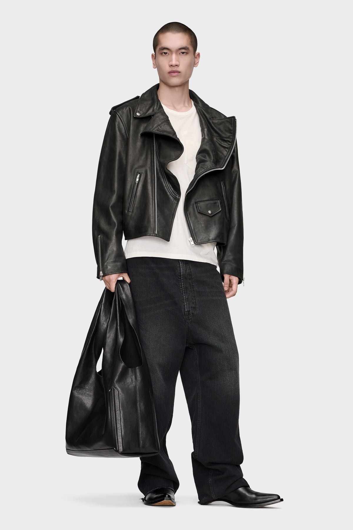 Dropped-Rise Jeans