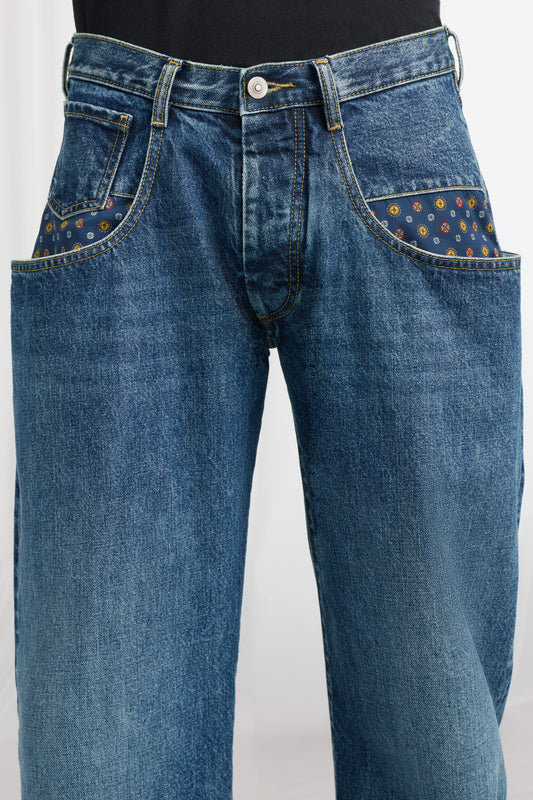 Maison Margiela Stone Bleached Denim Jeans