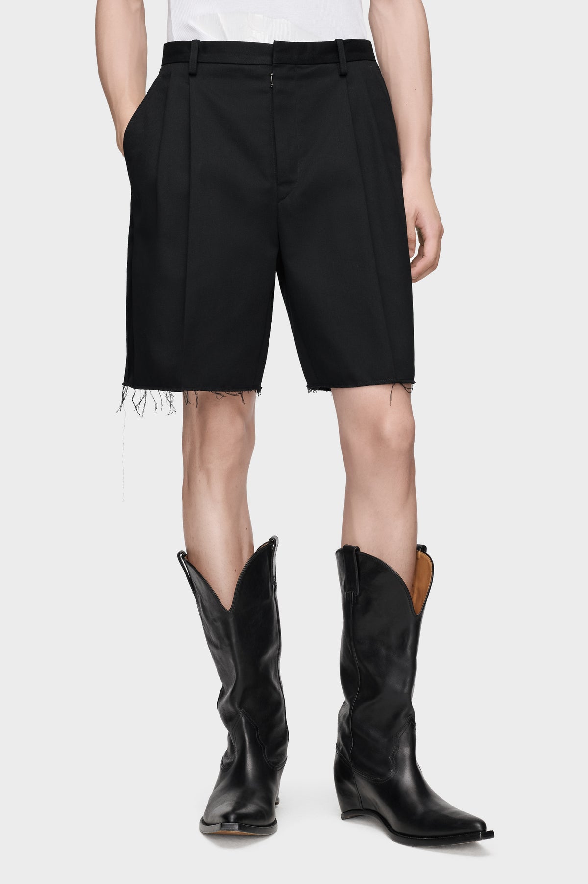 Tailored Cotton Shorts
