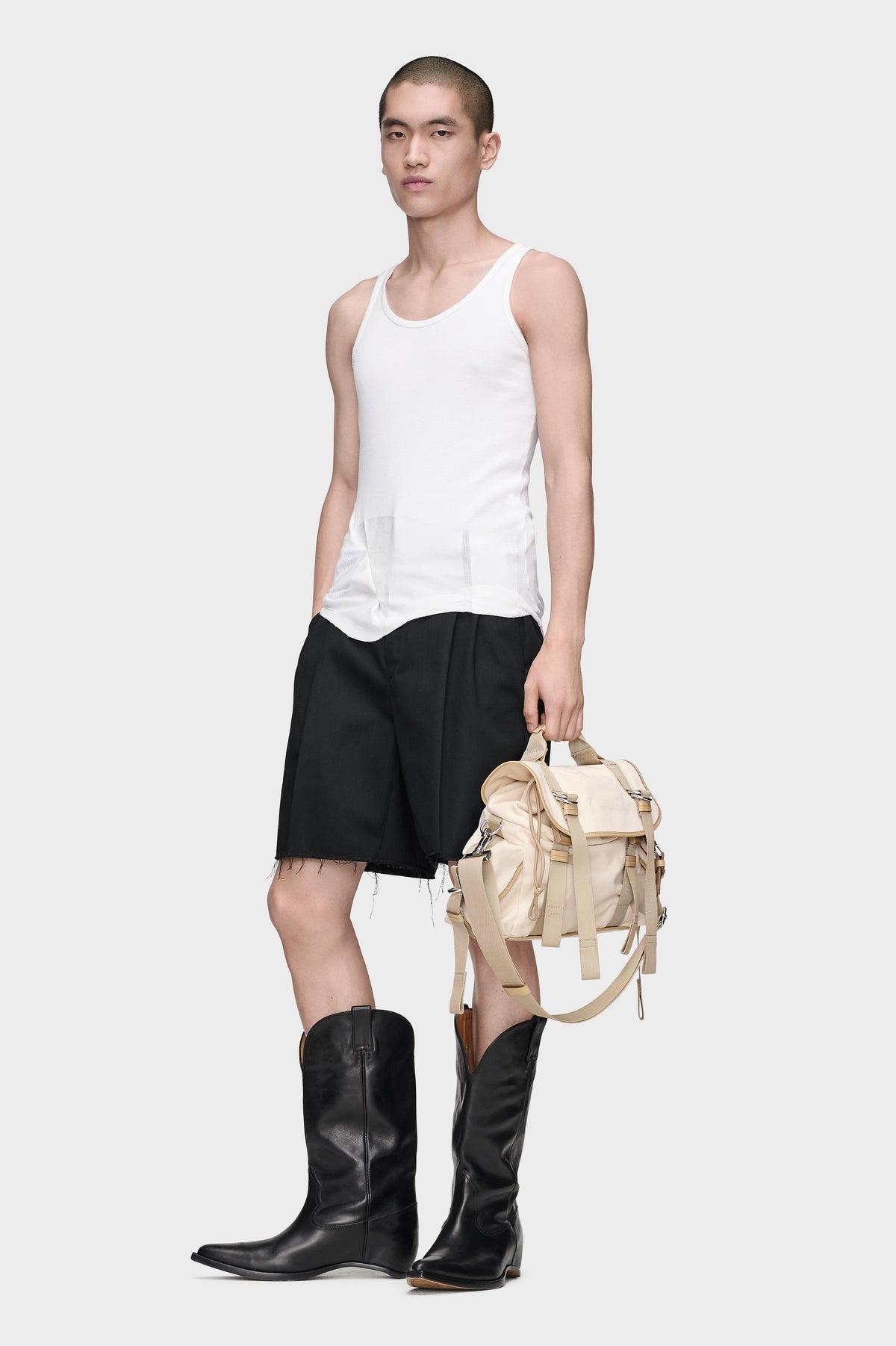Tailored Cotton Shorts