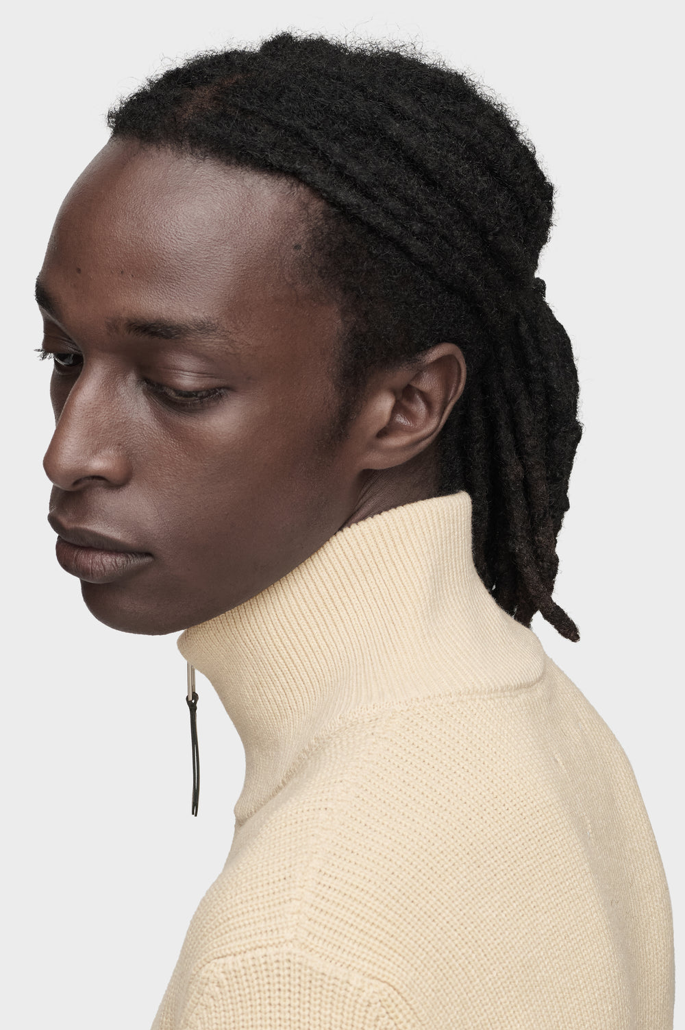 Maison Margiela Knit zip-up cardigan