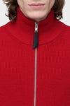 Maison Margiela Knit zip-up cardigan